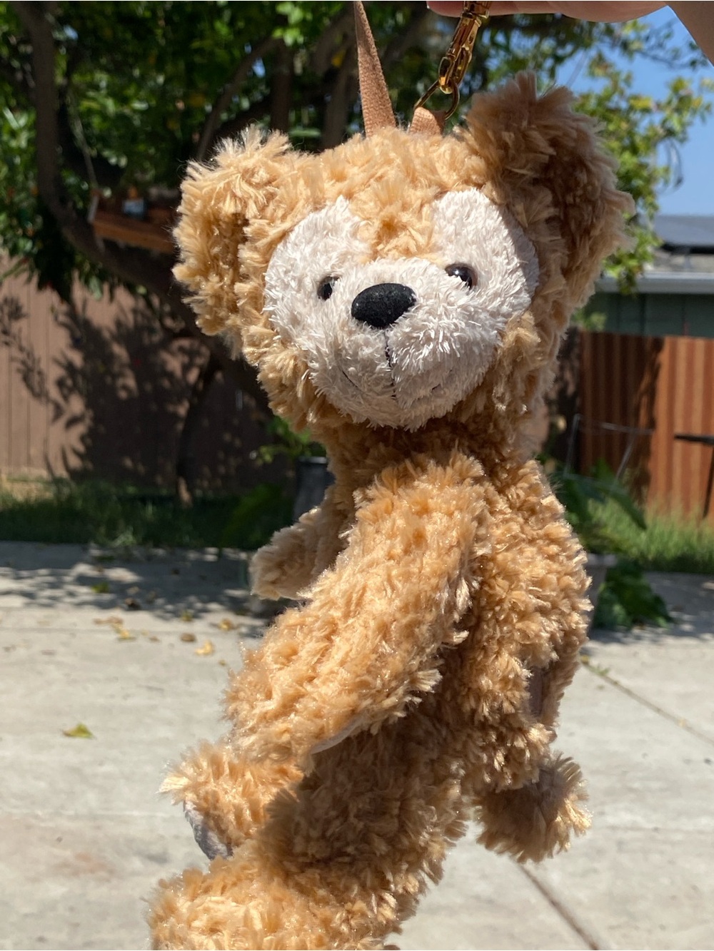 Duffy Tokyo DisneySea Pouch Back Holder Soft Plush Toy Approx. 11 inches - Picture 2 of 9